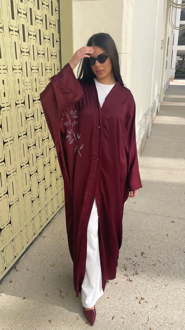 Kimono SAFA - bordeaux