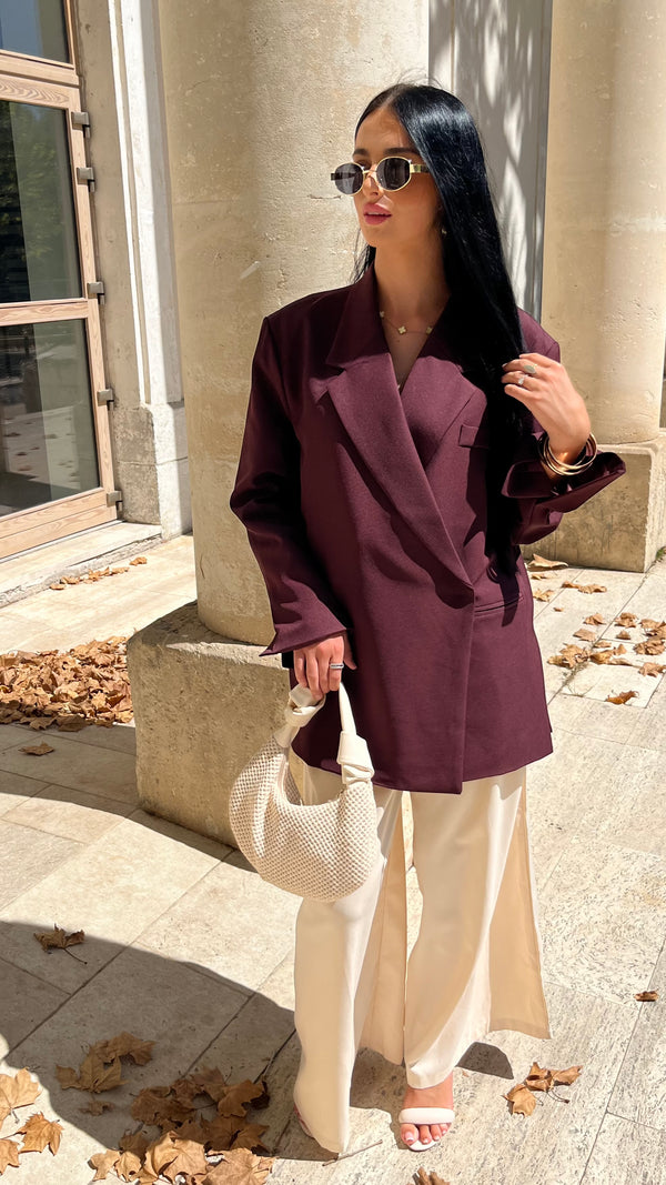 Blazer TINA - bordeaux