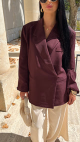 Blazer TINA - bordeaux