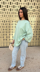 T - shirt SOFIA - vert d’eau