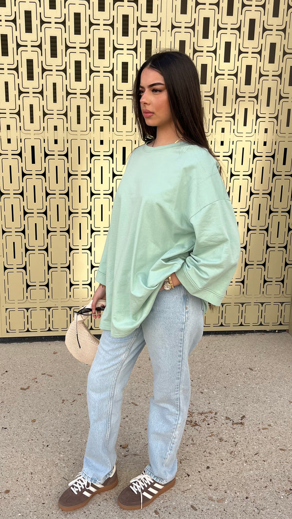 T - shirt SOFIA - vert d’eau