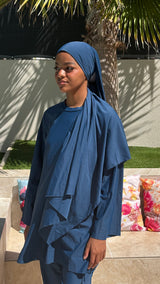 Burkini ALBA - bleu canard