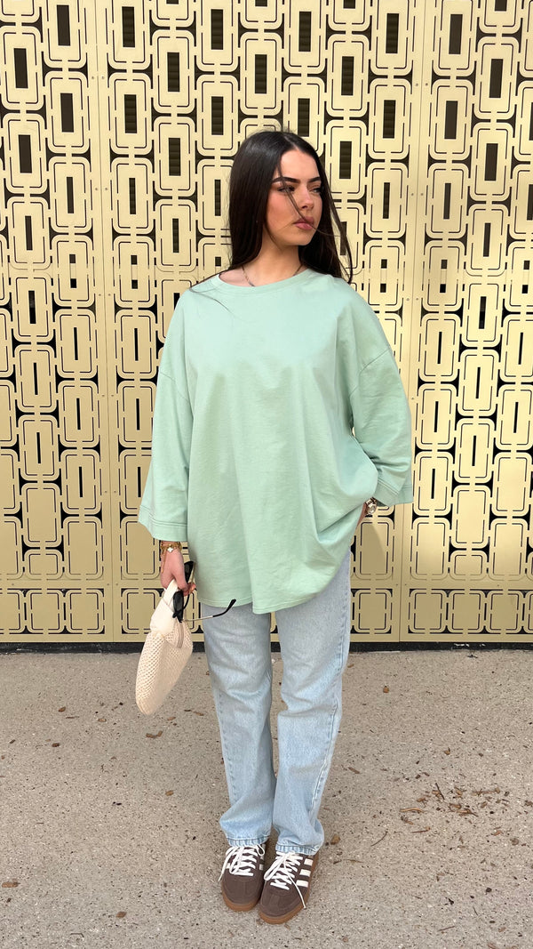 T - shirt SOFIA - vert d’eau