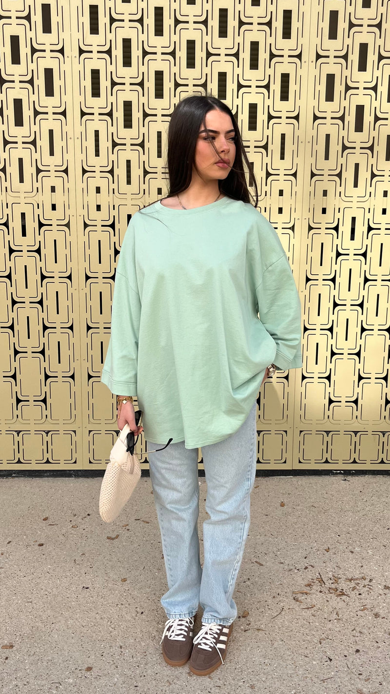 T - shirt SOFIA - vert d’eau
