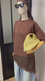 T-shirt LÉA - marron