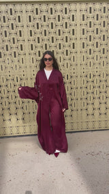 Kimono SAFA - bordeaux