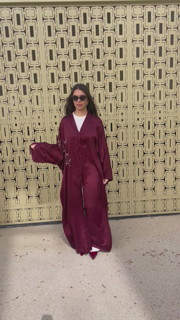 Kimono SAFA - bordeaux